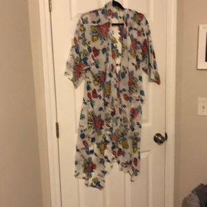 Floral kimono